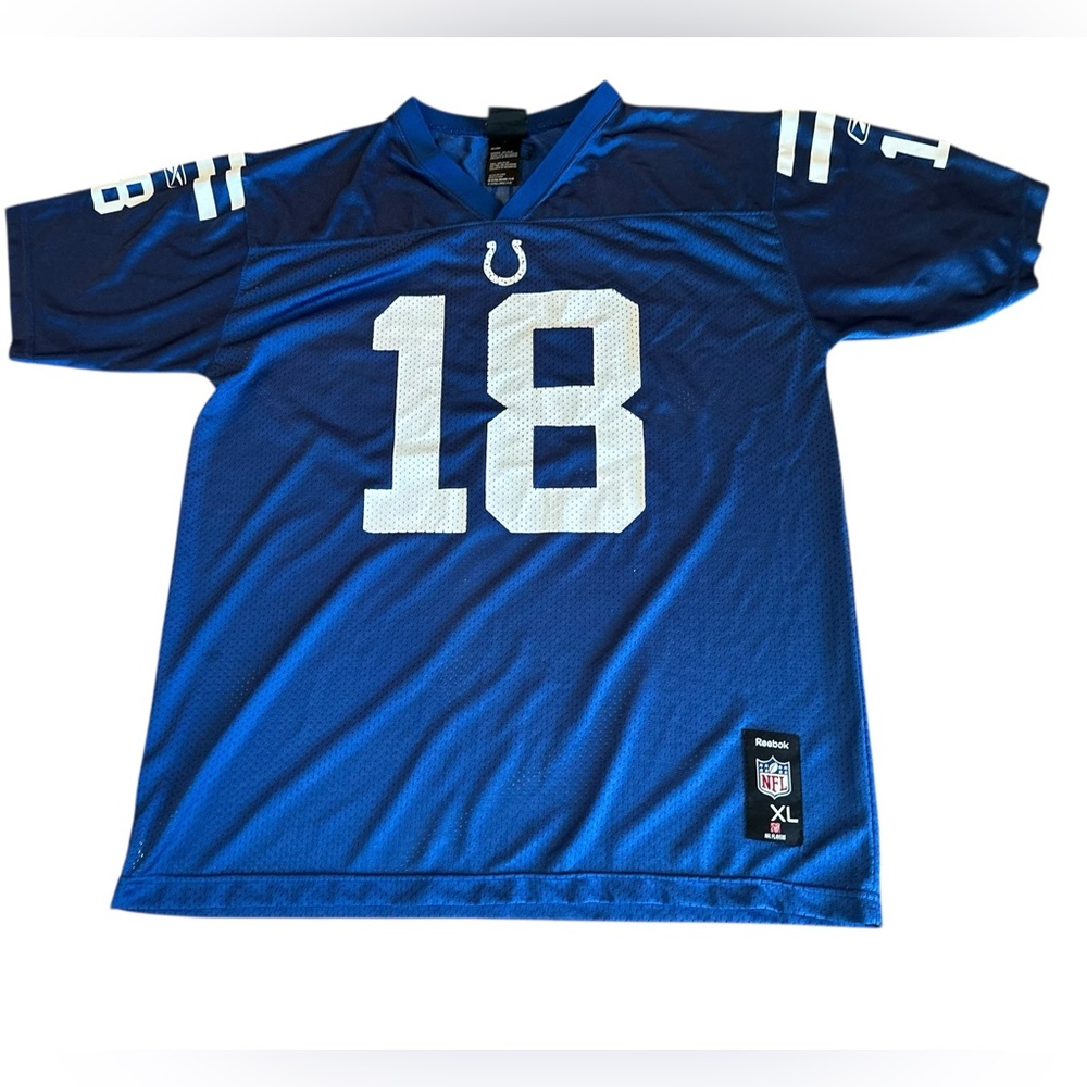 Reebok Youth Indianapolis Colts Peyton Manning Jersey‎ Sz XL
